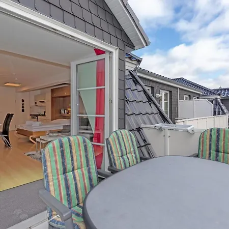 Appartementhaus Eichsfeldia 16 Mit Balkon * Ostseebad Kühlungsborn